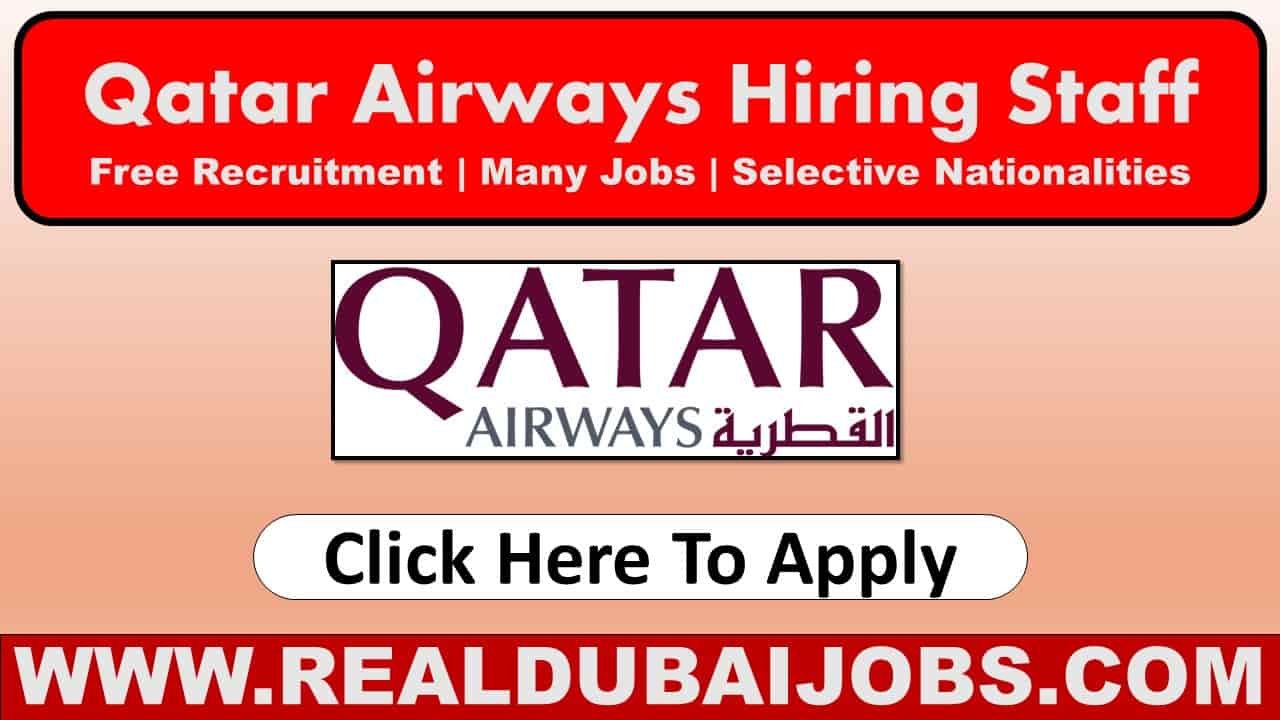 Qatar Airways Careers New Jobs In Qatar & UAE With Free Visa