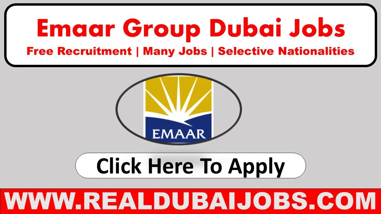 Emaar Careers Dubai Jobs