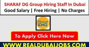 Sharaf DG Careers